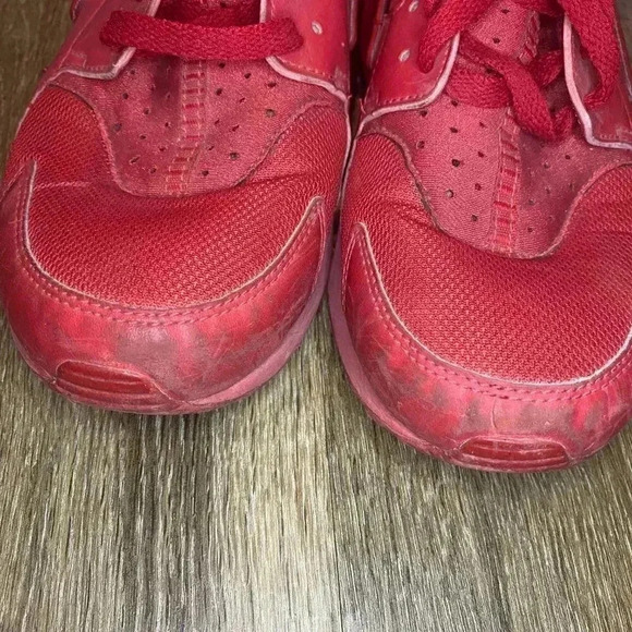 Nike Air Huarache Triple Red Running Shoes Sneakers 318429  Mens Nike Air Huarache 318429-660 - 10
